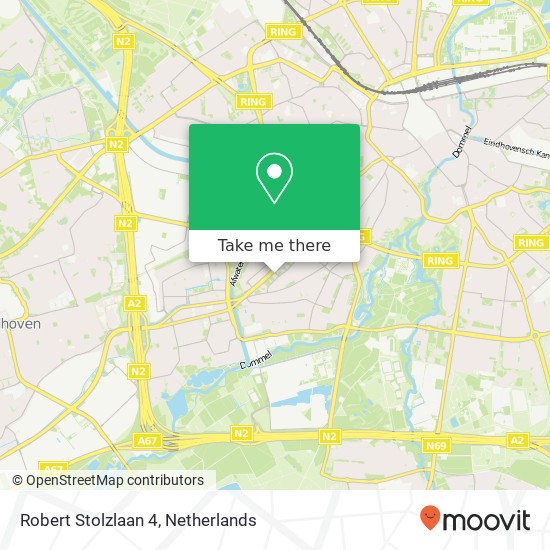 Robert Stolzlaan 4, 5654 RT Eindhoven map