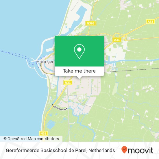 Gereformeerde Basisschool de Parel, Vierkantsdijk 5 map