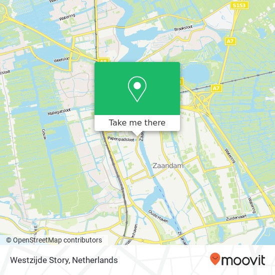 Westzijde Story, Westzijde Karte