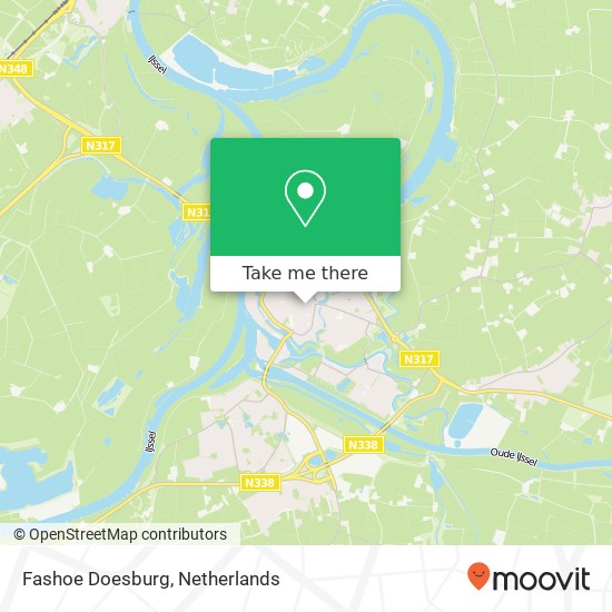Fashoe Doesburg, Meipoortstraat 39I map