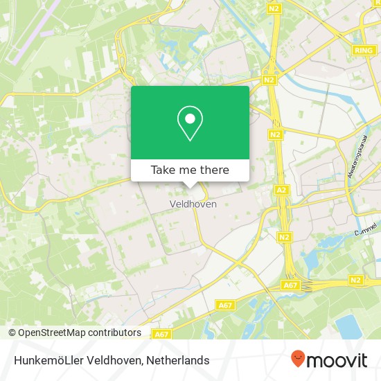 HunkemöLler Veldhoven, Meent 49 map