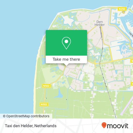 Taxi den Helder map