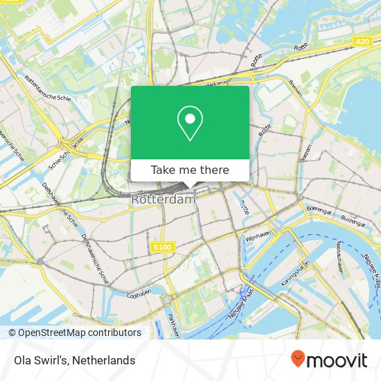 Ola Swirl's, Stationsplein 8B map