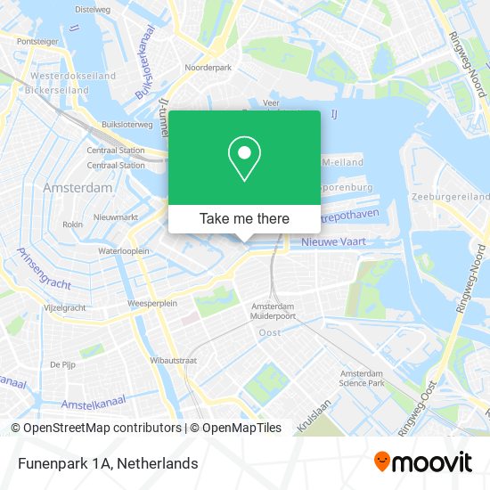 Funenpark 1A map