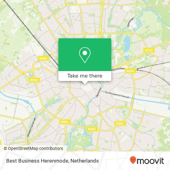 Best Business Herenmode, Demer map