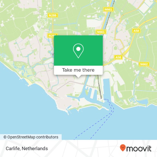 Carlife, Industrieweg 13 map