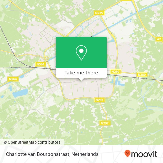 Charlotte van Bourbonstraat, 6006 CC Weert map