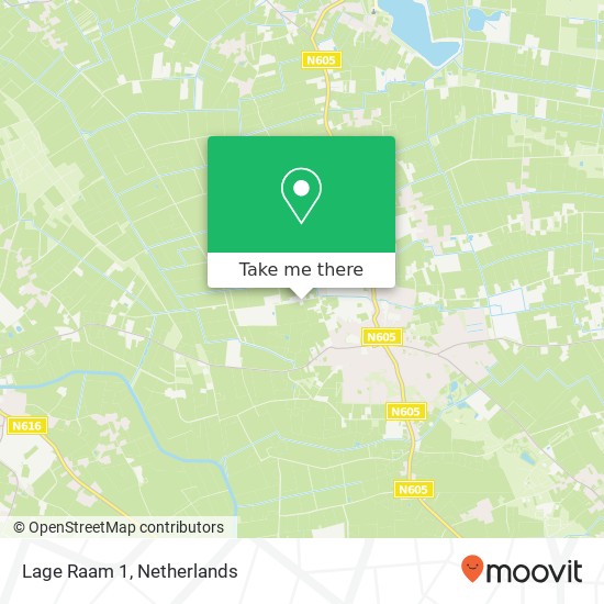 Lage Raam 1, 5427 PT Boekel map