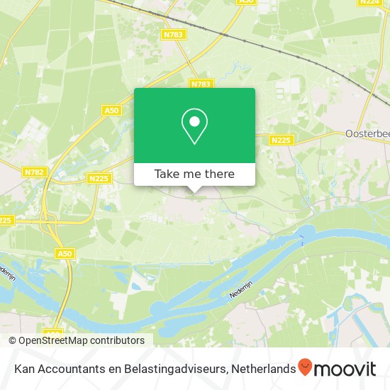 Kan Accountants en Belastingadviseurs, Cardanuslaan 40 map