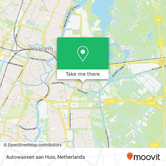 Autowassen aan Huis, Vincent van Goghlaan 30 map