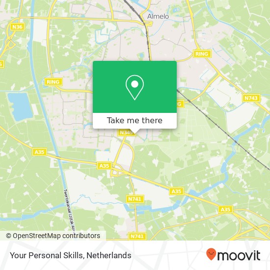 Your Personal Skills, Bornerbroeksestraat 457D map