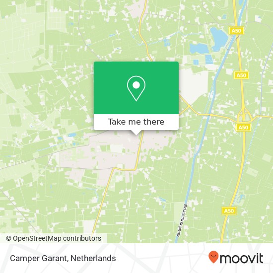 Camper Garant map