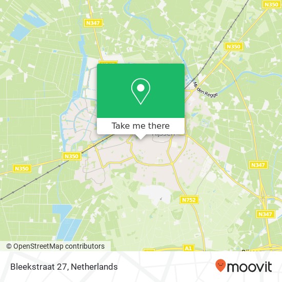 Bleekstraat 27, 7462 TE Rijssen map