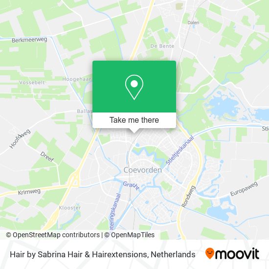 Hair by Sabrina Hair & Hairextensions map