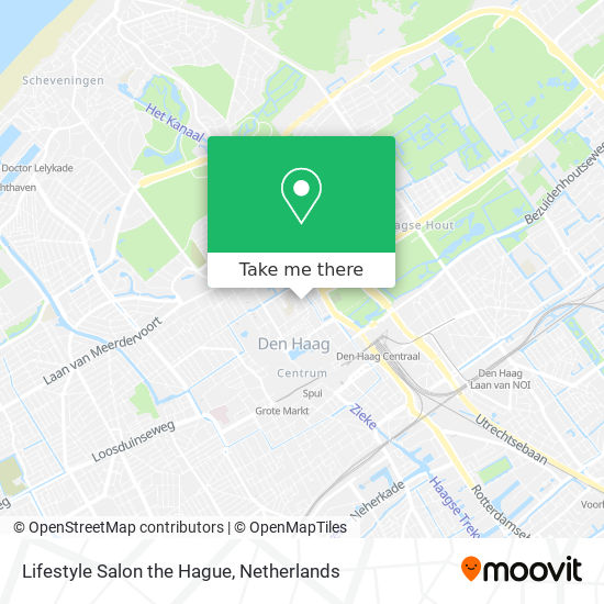 Lifestyle Salon the Hague map