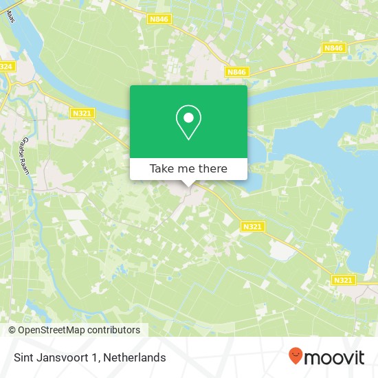 Sint Jansvoort 1, 5438 AE Gassel map