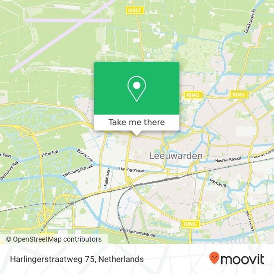 Harlingerstraatweg 75, 8913 AK Leeuwarden map