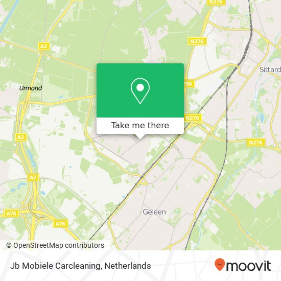 Jb Mobiele Carcleaning, Napoleonbaan Noord 132 Karte