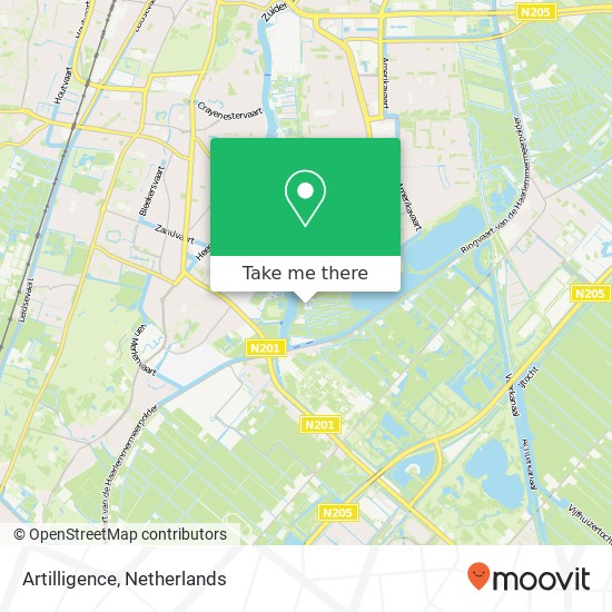 Artilligence, Zuid Schalkwijkerweg 55 map