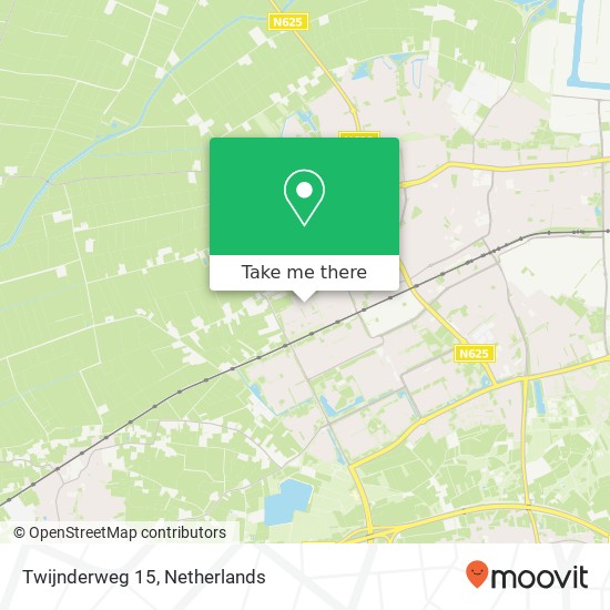 Twijnderweg 15, 5345 ZE Oss map