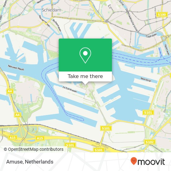 Amuse, Ampenanstraat map