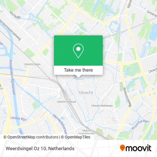 Weerdsingel Oz 10 map