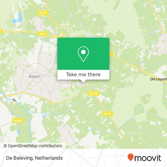 De Beleving, Voordeldonk 81 Karte