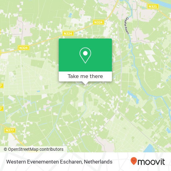 Western Evenementen Escharen, Liefkenshoeksestraat map