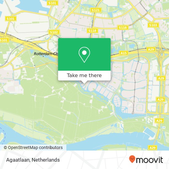 Agaatlaan, Agaatlaan, 3162 Rhoon, Nederland Karte