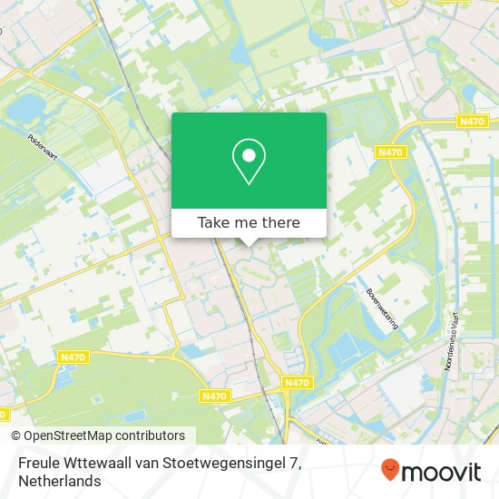 Freule Wttewaall van Stoetwegensingel 7, 2642 BX Pijnacker map