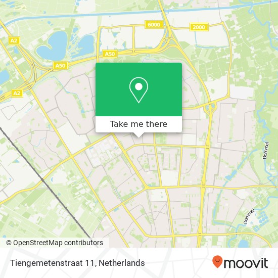 Tiengemetenstraat 11, 5628 KM Eindhoven map