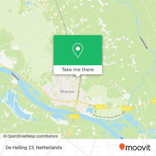 De Helling 23, 3911 VB Rhenen map