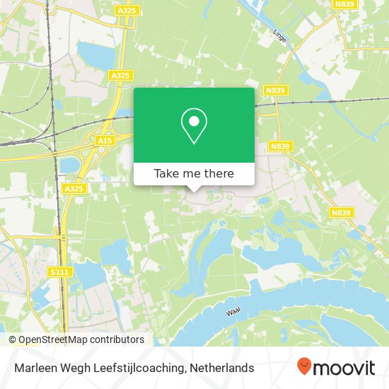Marleen Wegh Leefstijlcoaching, Meerweg 5 map