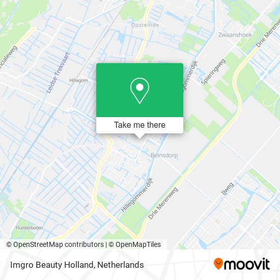 Imgro Beauty Holland map