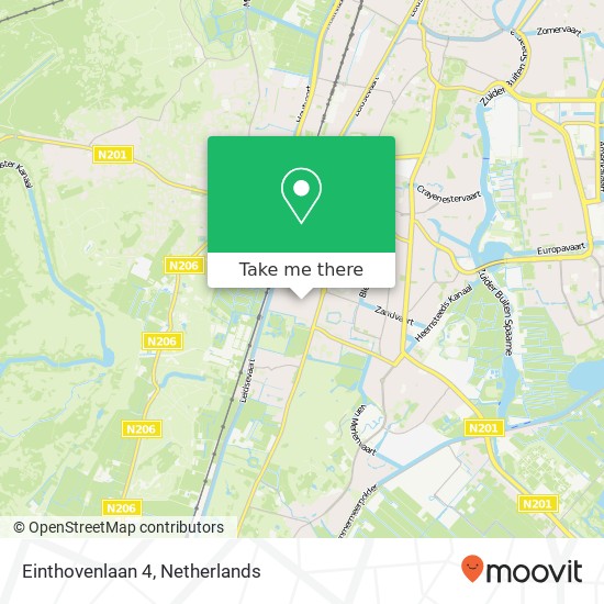 Einthovenlaan 4, 2105 TJ Heemstede map