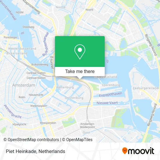 Piet Heinkade map