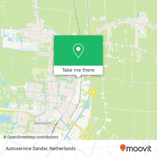 Autoservice Sander, Transportweg 53 map