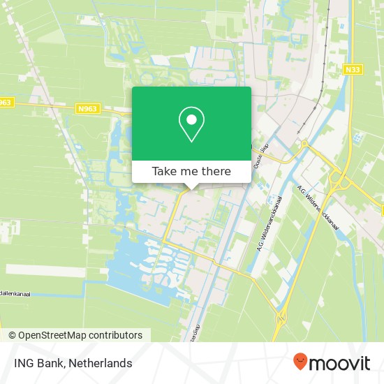 ING Bank, De Reede 9 map