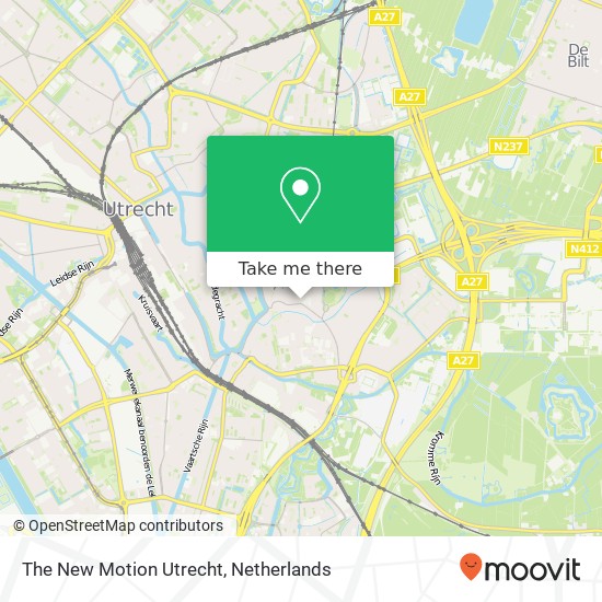 The New Motion Utrecht map