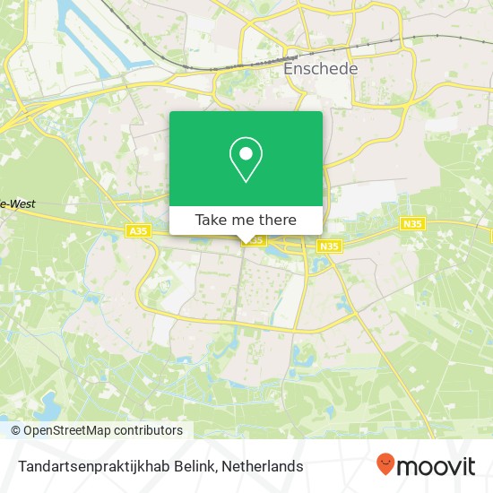 Tandartsenpraktijkhab Belink, Burgemeester M. van Veenlaan map