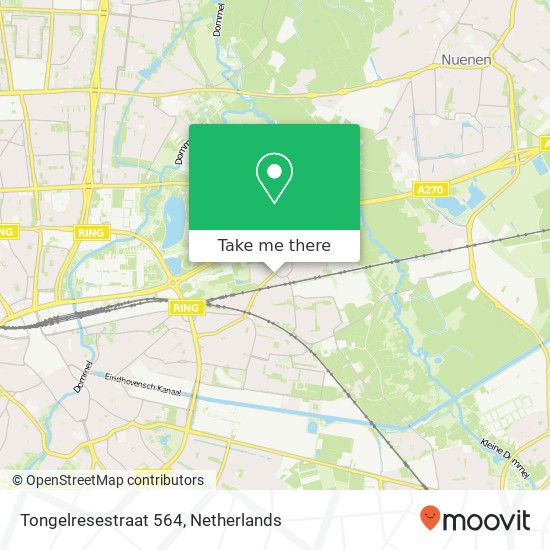 Tongelresestraat 564, Tongelresestraat 564, 5641 AZ Eindhoven, Nederland Karte