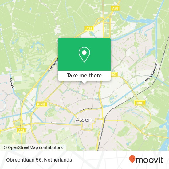 Obrechtlaan 56, 9402 TJ Assen map