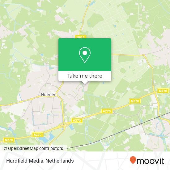 Hardfield Media map