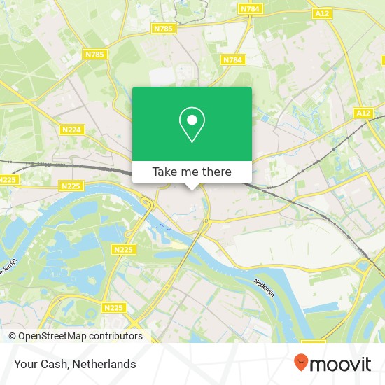 Your Cash, Roggestraat 26 map