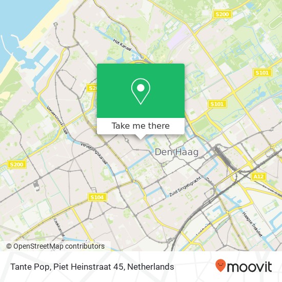 Tante Pop, Piet Heinstraat 45 map