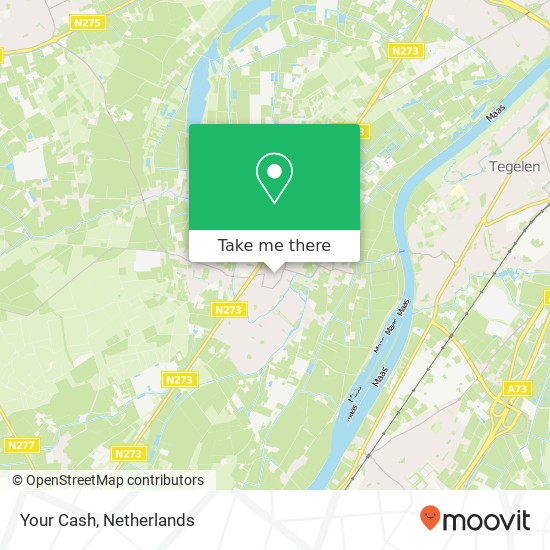 Your Cash, Grotestraat 11 map