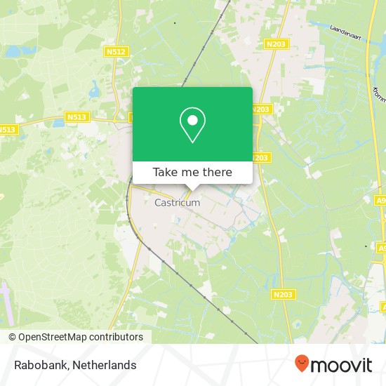 Rabobank, Geesterduin 66 map