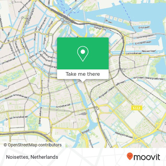 Noisettes, Eerste Oosterparkstraat 103 map