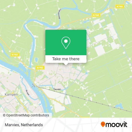 Marvies map