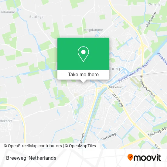 Breeweg map